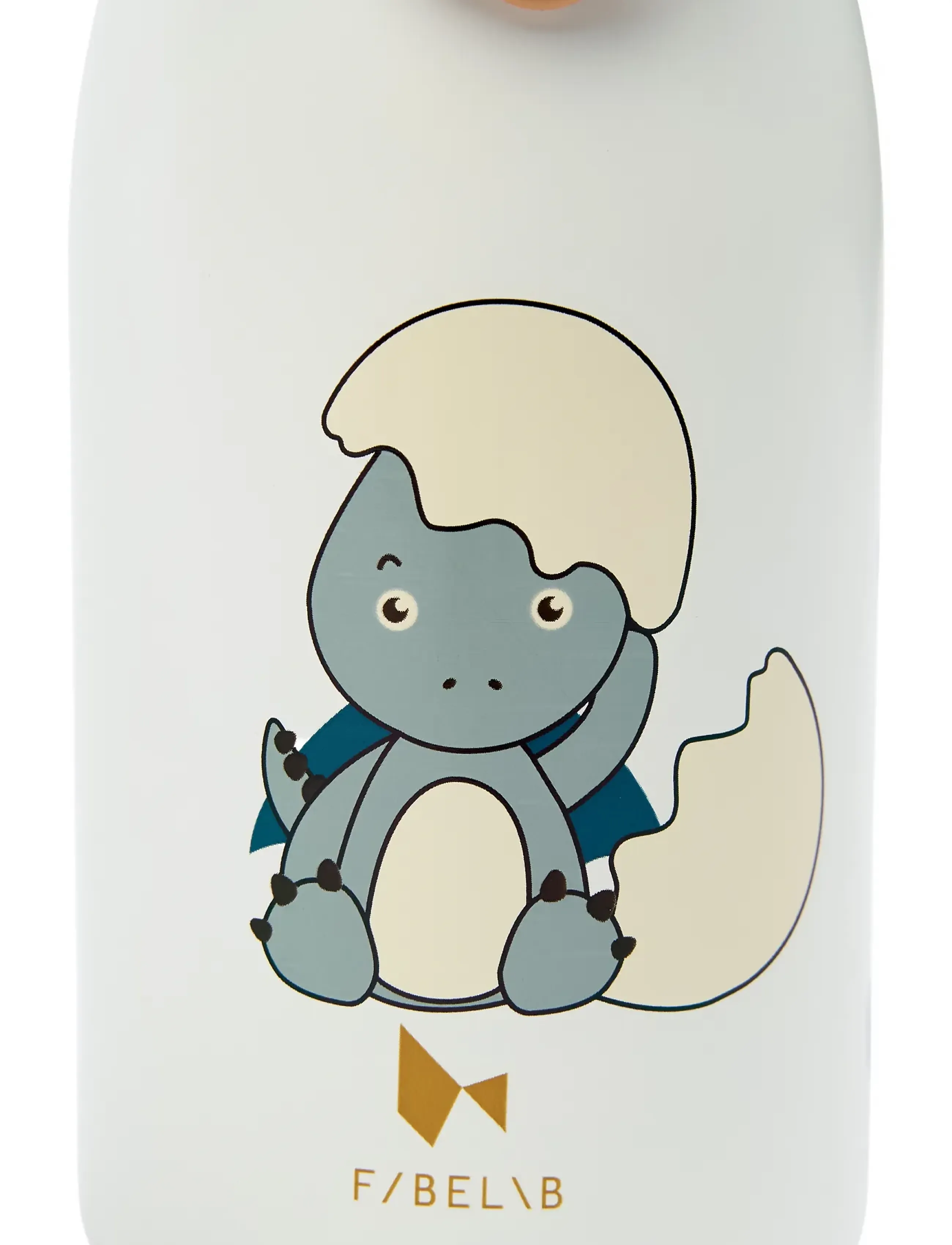 Fabelab - Water Bottle - Small - Dinoland Blue - vattenflaskor - whisper white - 5