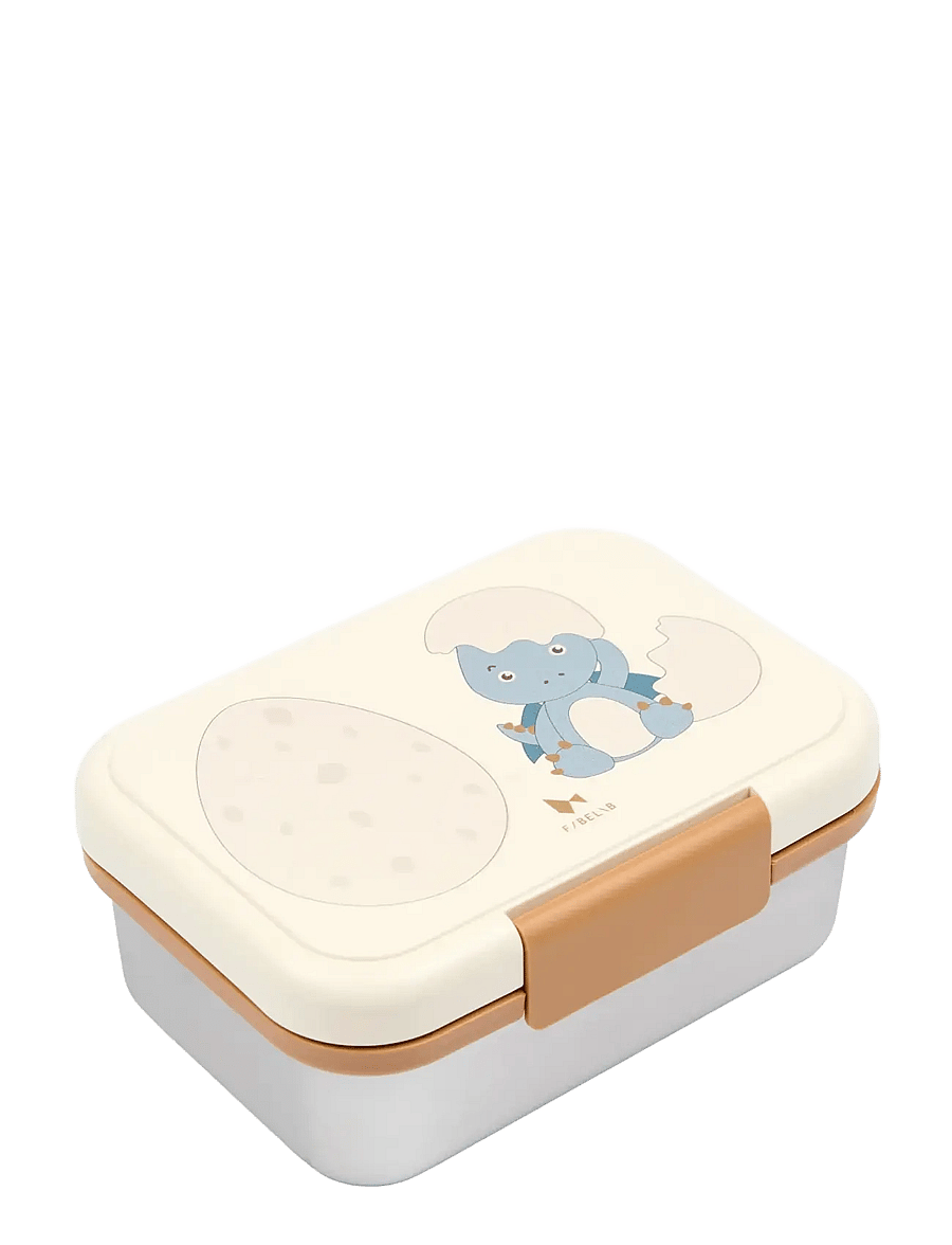 Fabelab - Lunch Box - Dinoland Blue - toidukarbid - seedpearl - 1