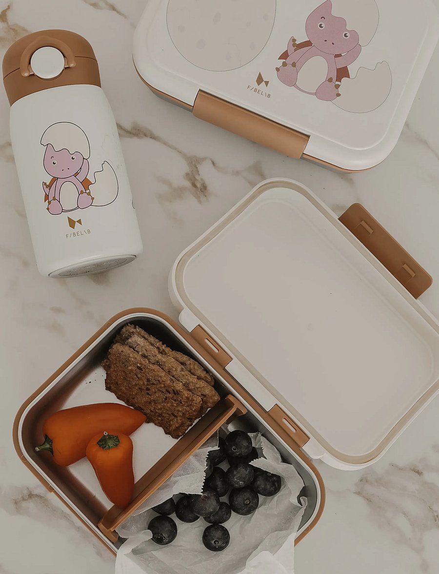 Fabelab - Lunch Box - Dinoland Rose - lunchlådor - seedpearl - 0