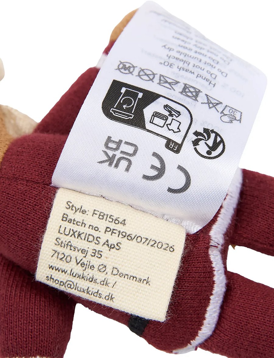 Fabelab - Pocket Friend - Santa - cabernet - 3