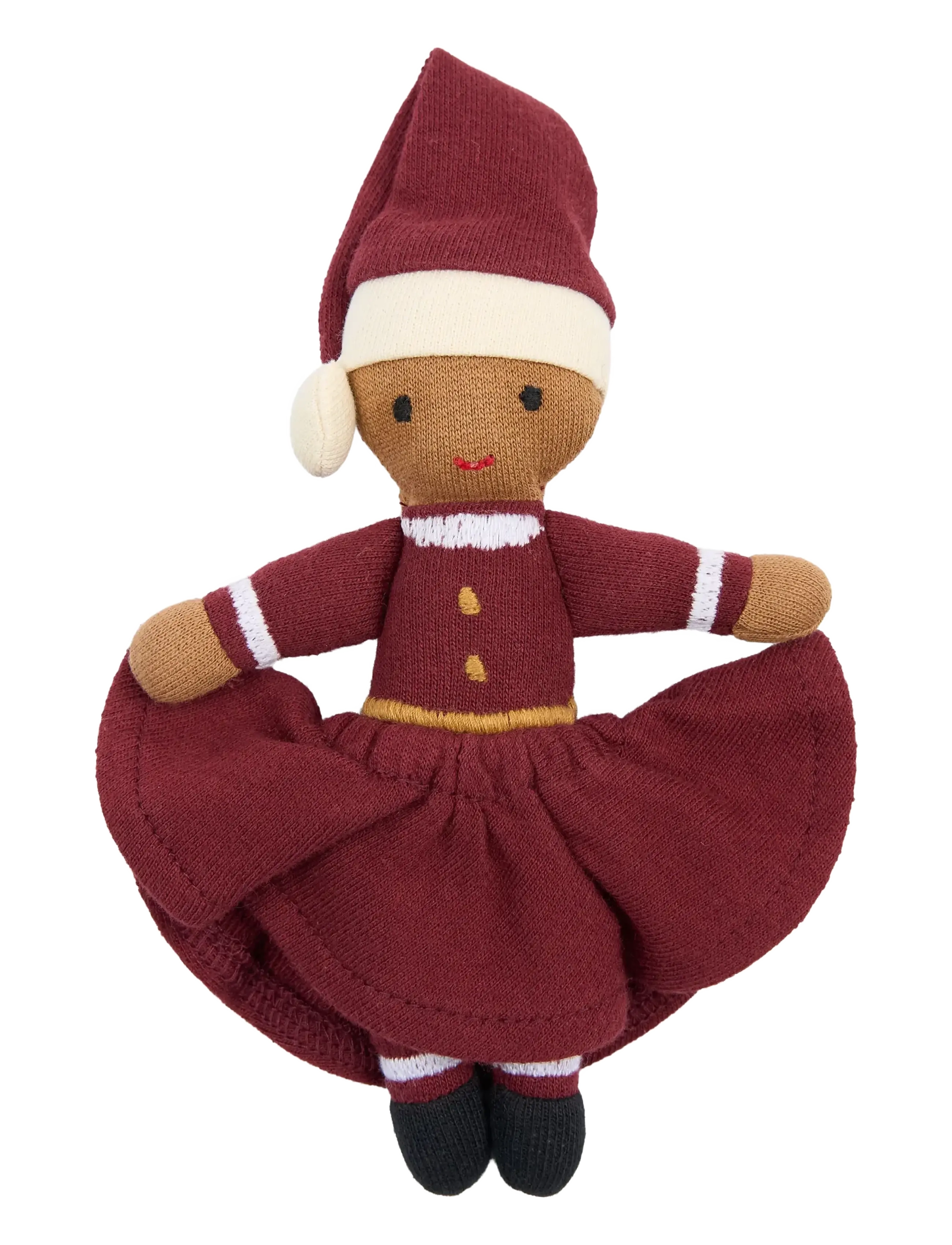 Fabelab Pocket Friend - Mrs. Santa - Spielzeug - CABERNET / burgundy