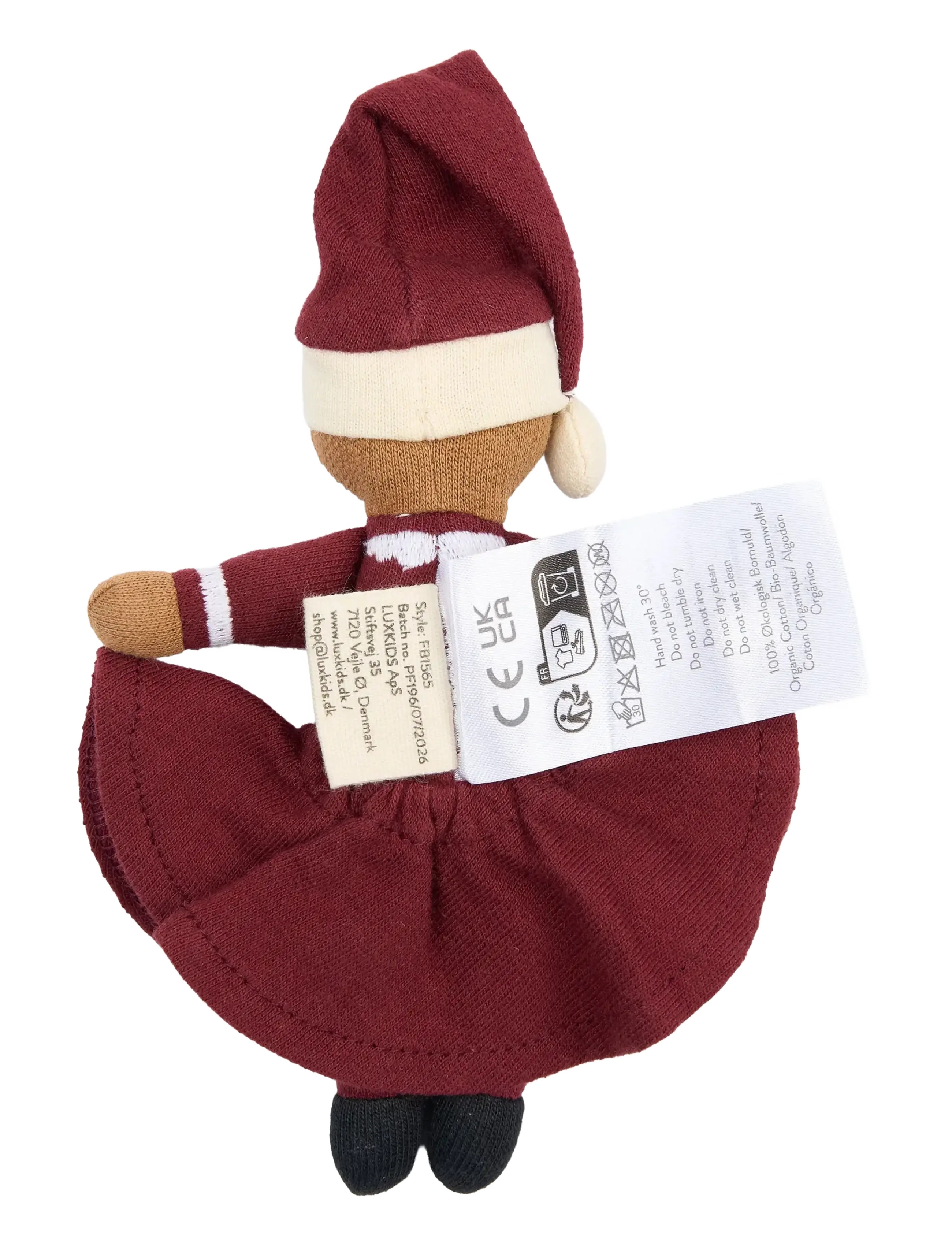 Fabelab - Pocket Friend - Mrs. Santa - cabernet - 1