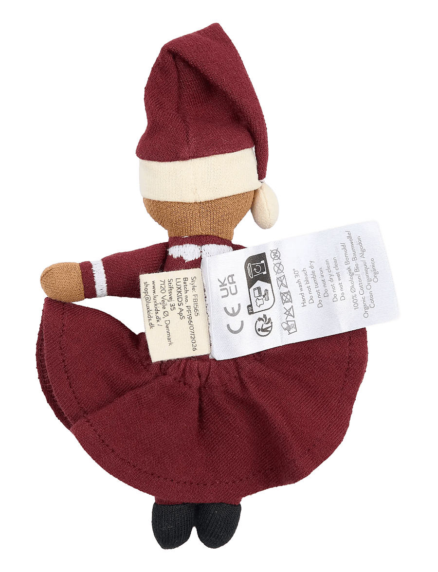 Fabelab - Pocket Friend - Mrs. Santa - cabernet - 1
