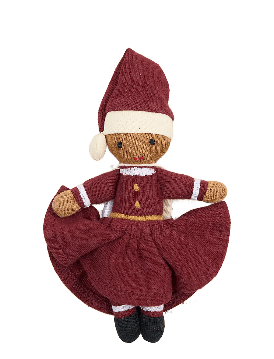 Fabelab - Pocket Friend - Mrs. Santa - cabernet - 2