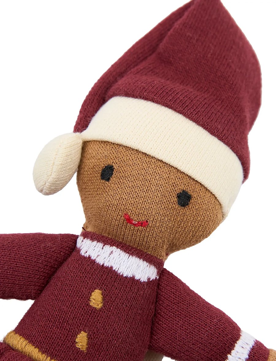 Fabelab - Pocket Friend - Mrs. Santa - plüschspielzeug - cabernet - 3