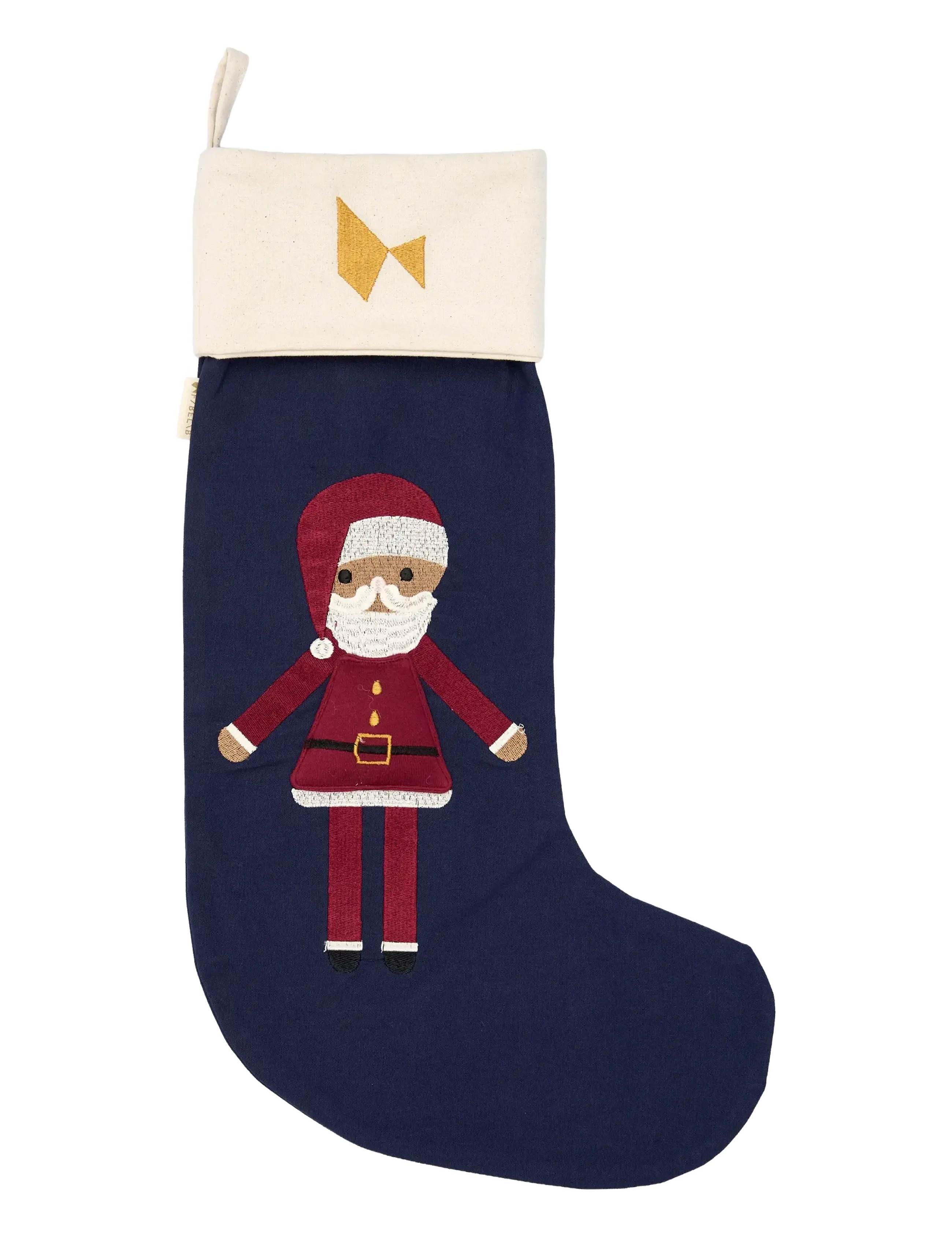 Fabelab Christmas Stocking - Blue Santa - Kodusisustus - PEACOAT / navy