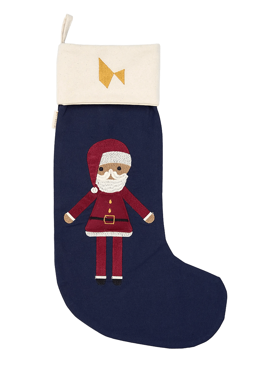 Fabelab - Christmas Stocking - Blue Santa - peacoat - 0