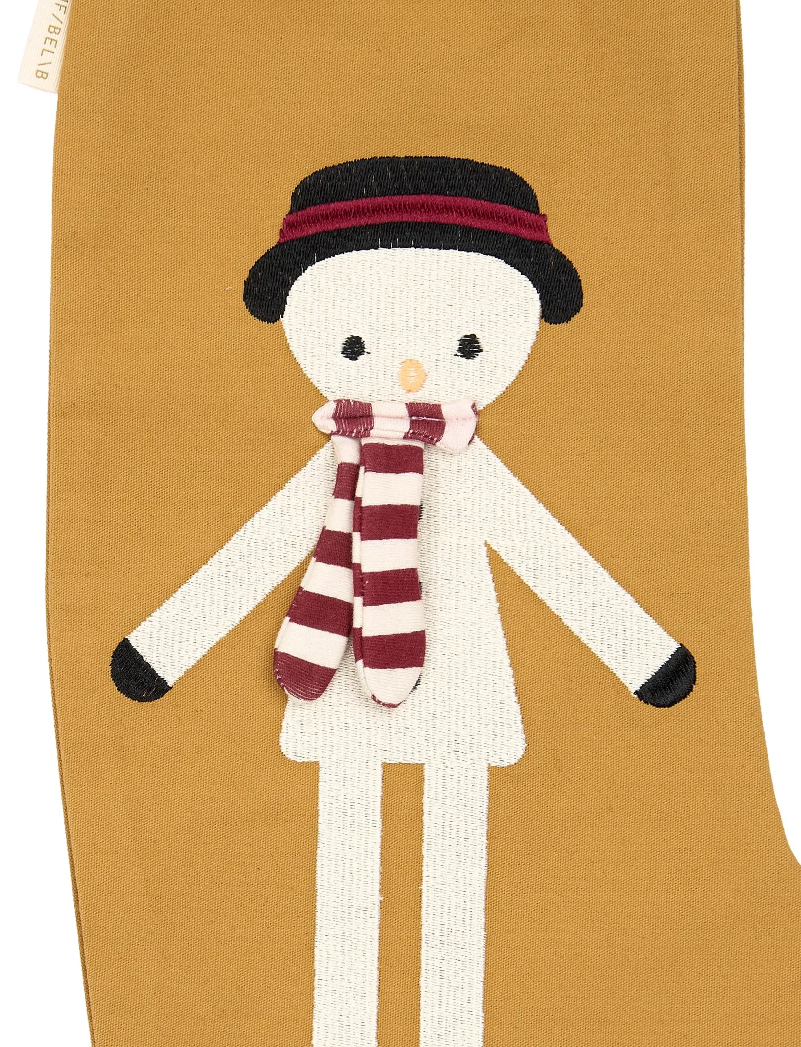 Fabelab - Christmas Stocking - Wood Thrush Snowman - wood thrush - 2