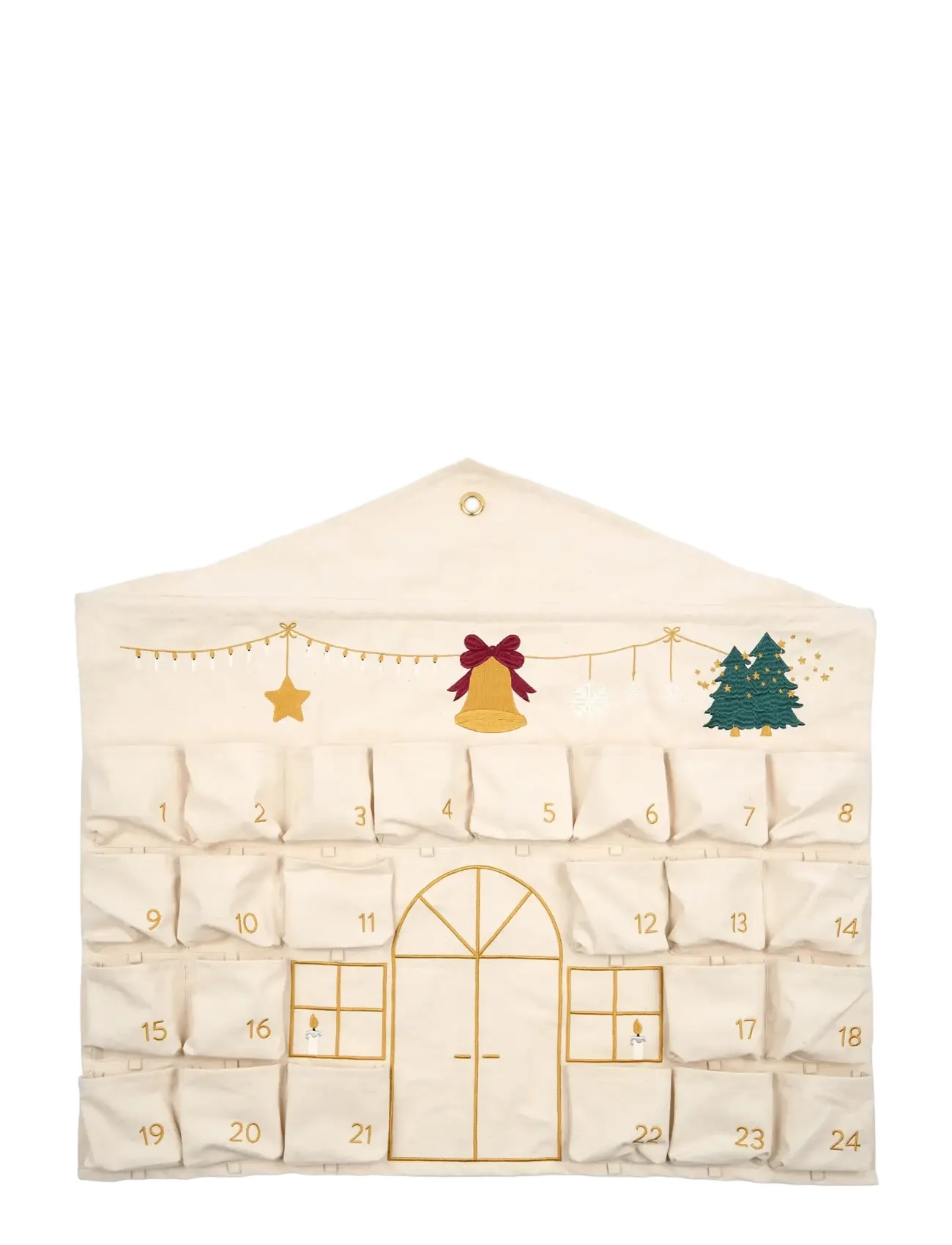 Fabelab Christmas Calendar House - Leksaker - SEEDPEARL / cream