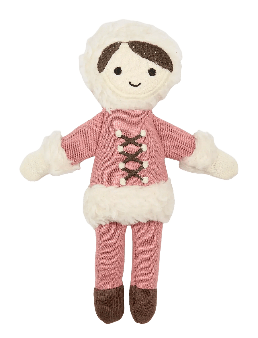 Fabelab - Pocket Friend - Girl Eskimo - ash rose - 0