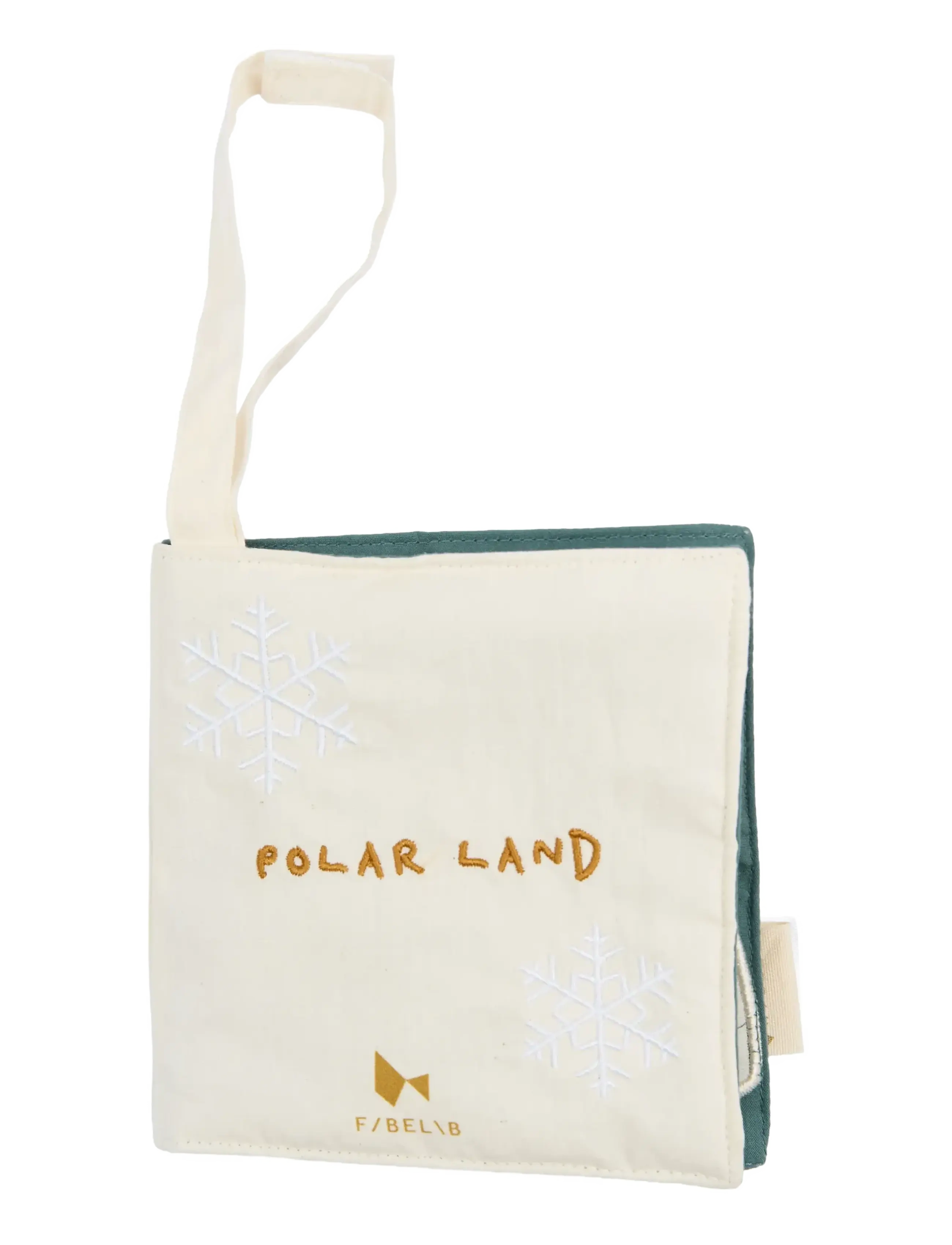 Fabelab Fabric Book - Polarland - Spielzeug - SEEDPEARL / cream