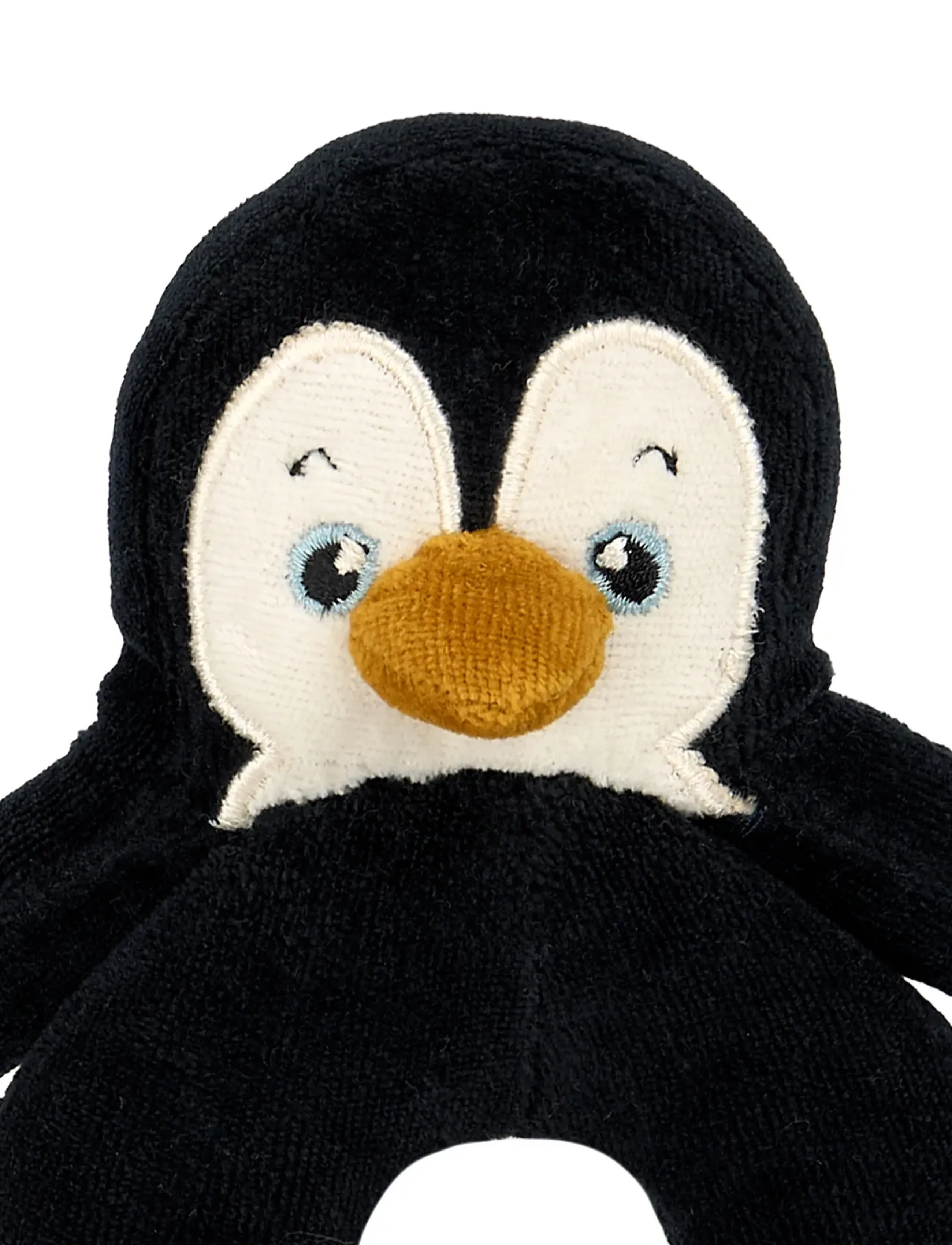 Fabelab - Rattle - Penguin - black beauty - 2