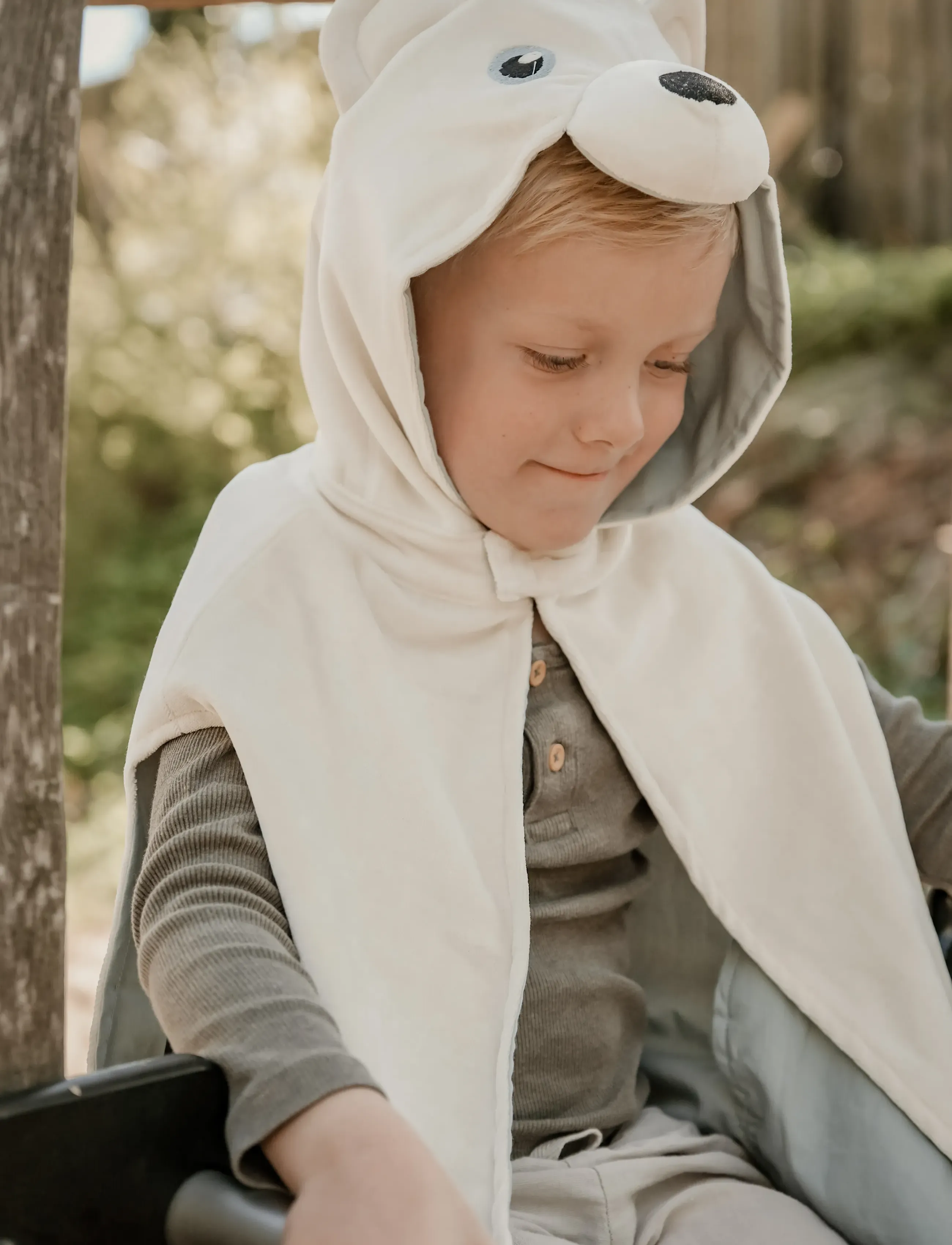 Fabelab - Dress-up - Polar Bear Cape - kostumer - seedpearl - 3