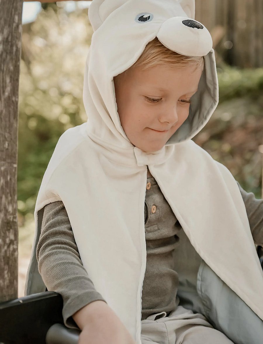 Fabelab - Dress-up - Polar Bear Cape - kostumer - seedpearl - 3