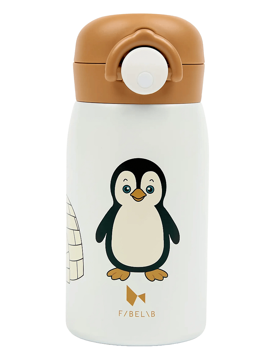 Fabelab - Water Bottle - Small - Penguin - päikeseprillid - whisper white - 1