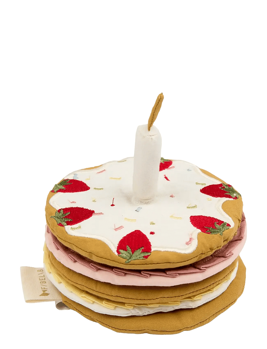 Fabelab - Celebration Cake Toy - Rose Mix - bamser - ash rose - 0