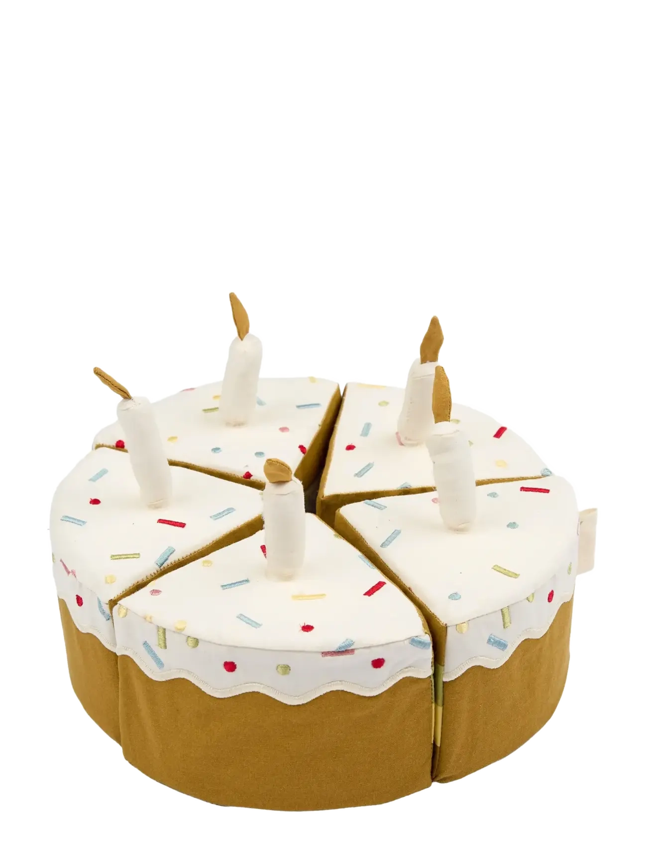 Fabelab Celebration Cake Toy - Green Mix - Legemad & Legekager - SEEDPEARL / brown