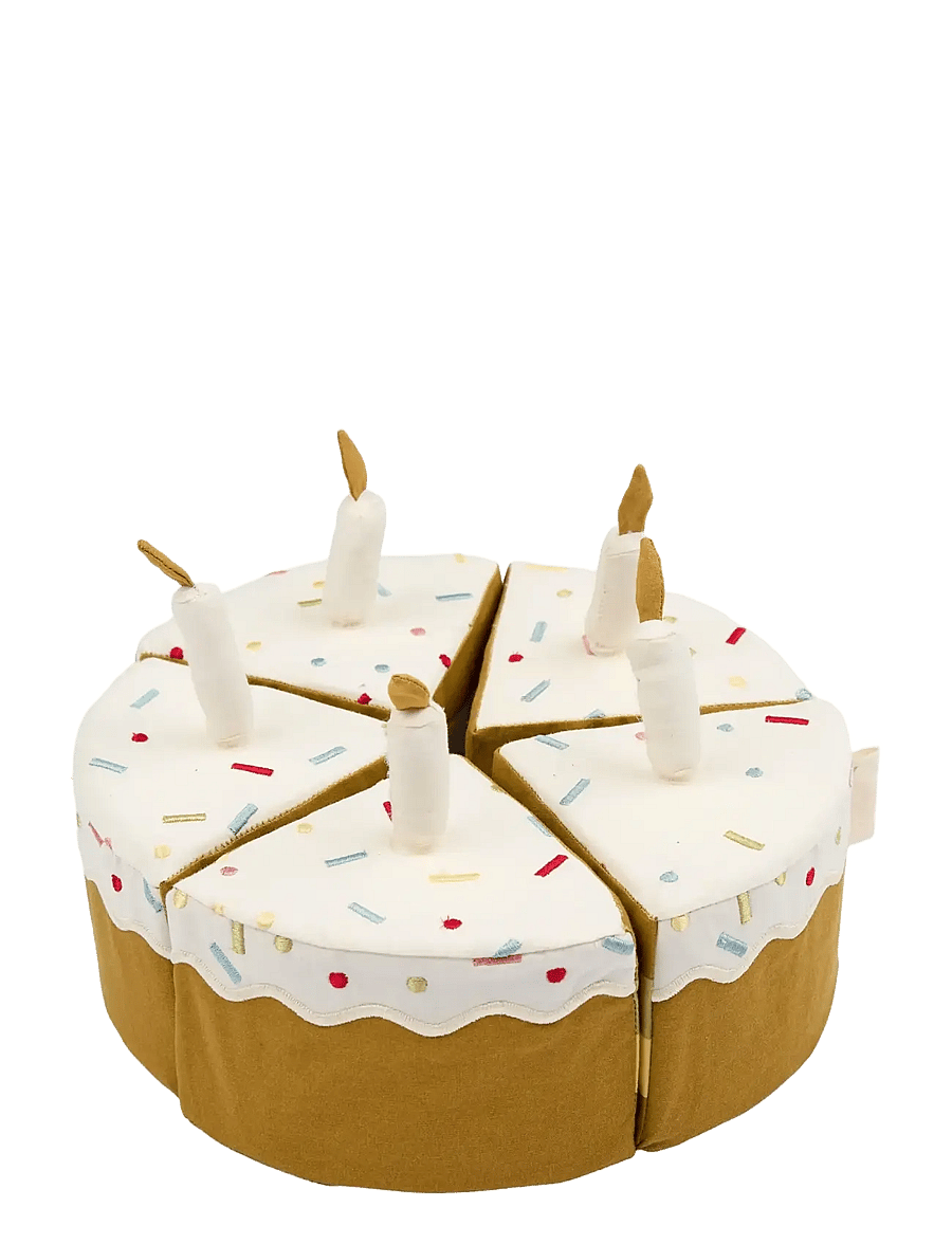 Fabelab - Celebration Cake Toy - Green Mix - legemad & legekager - seedpearl - 0