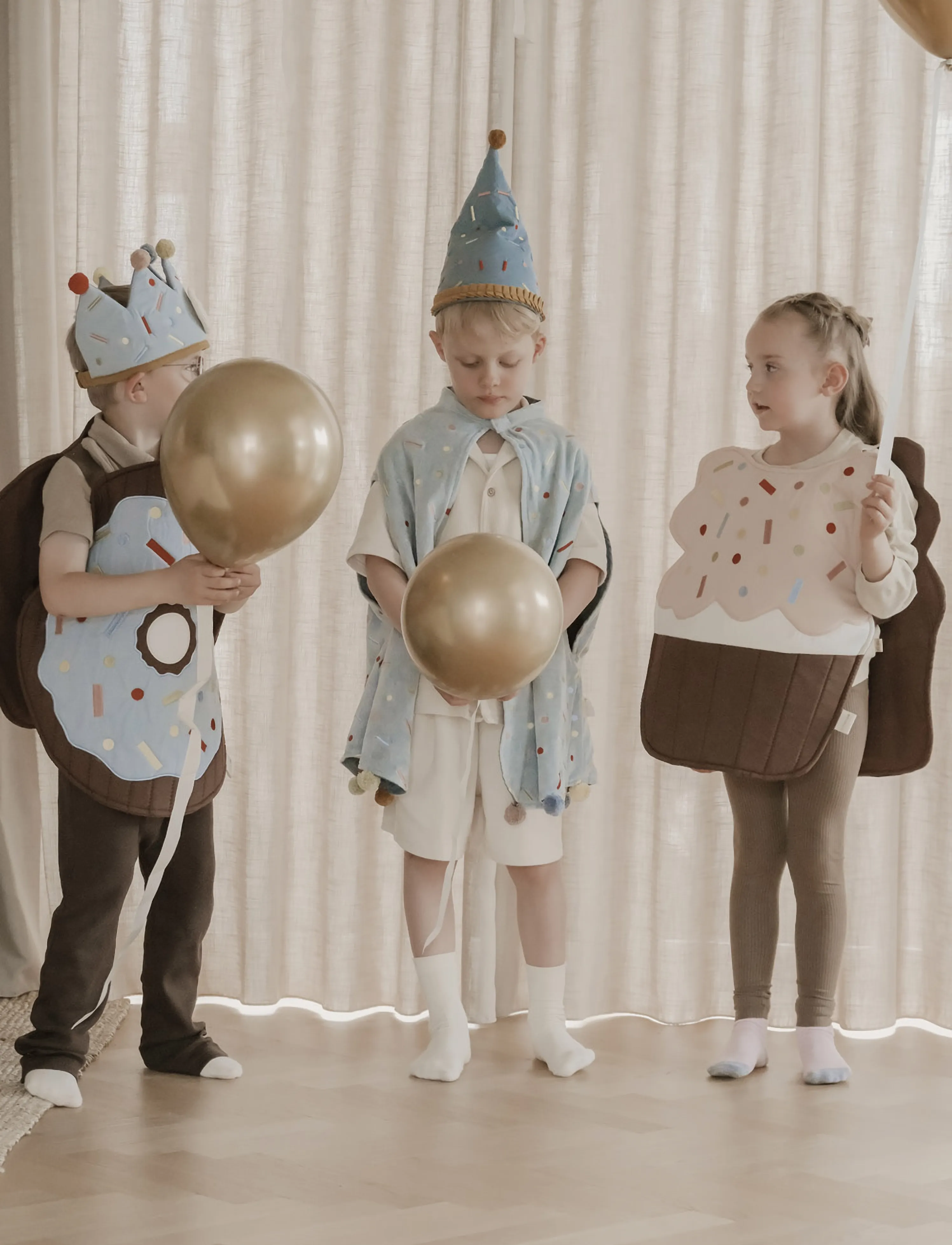 Fabelab - Dress up - Cup Cake - maskeradkläder - peach whip - 0