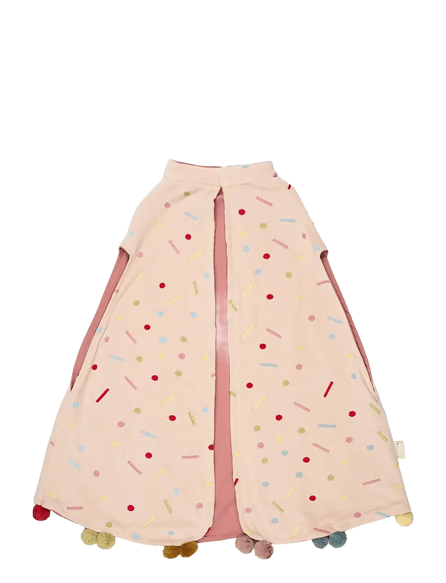 Fabelab - Dress-up - Birthday Cape - Rose Mix - maskeradtillbehör - peach whip - 1