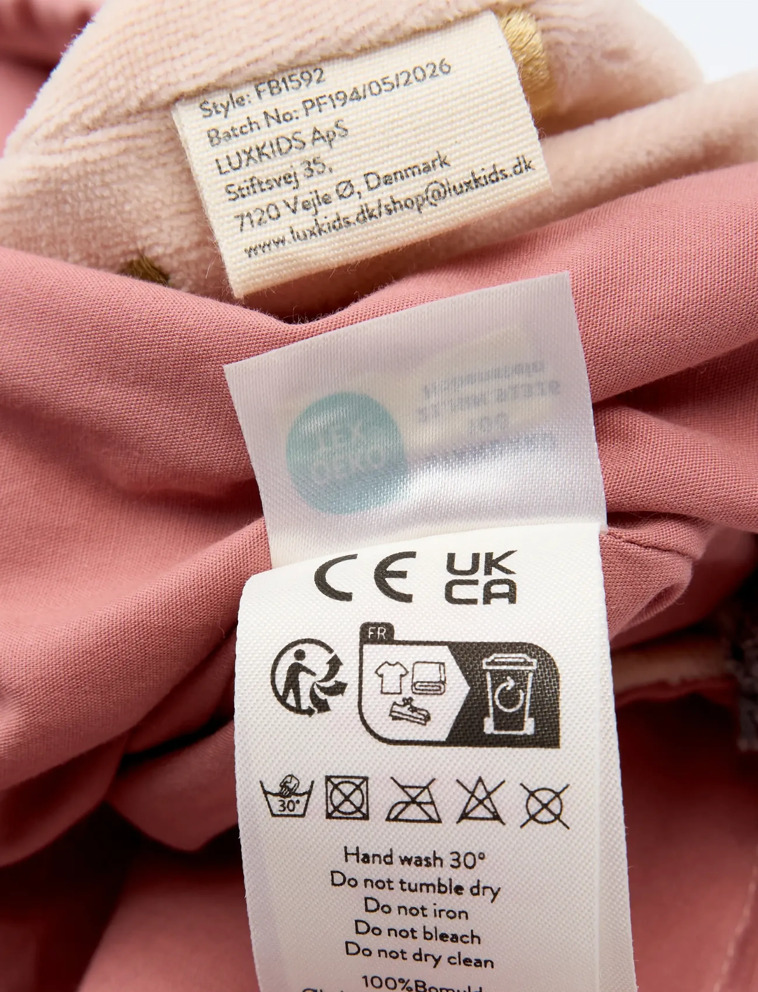 Fabelab - Dress-up - Birthday Cape - Rose Mix - maskeradtillbehör - peach whip - 3