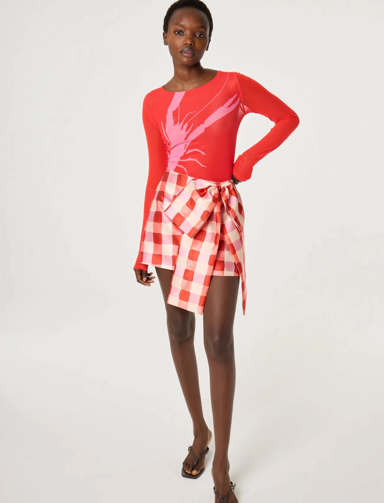 Fabienne Chapot Beau Skirt - Red - 34