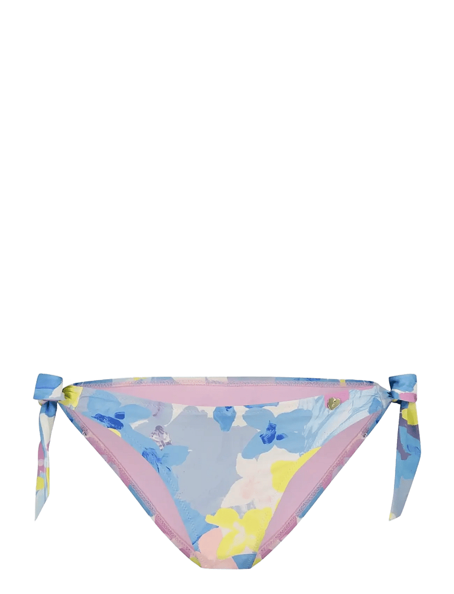 Fabienne Chapot - Beline Bikini Bottom - bikinis mit seitenbändern - cream white/pool blu - 0
