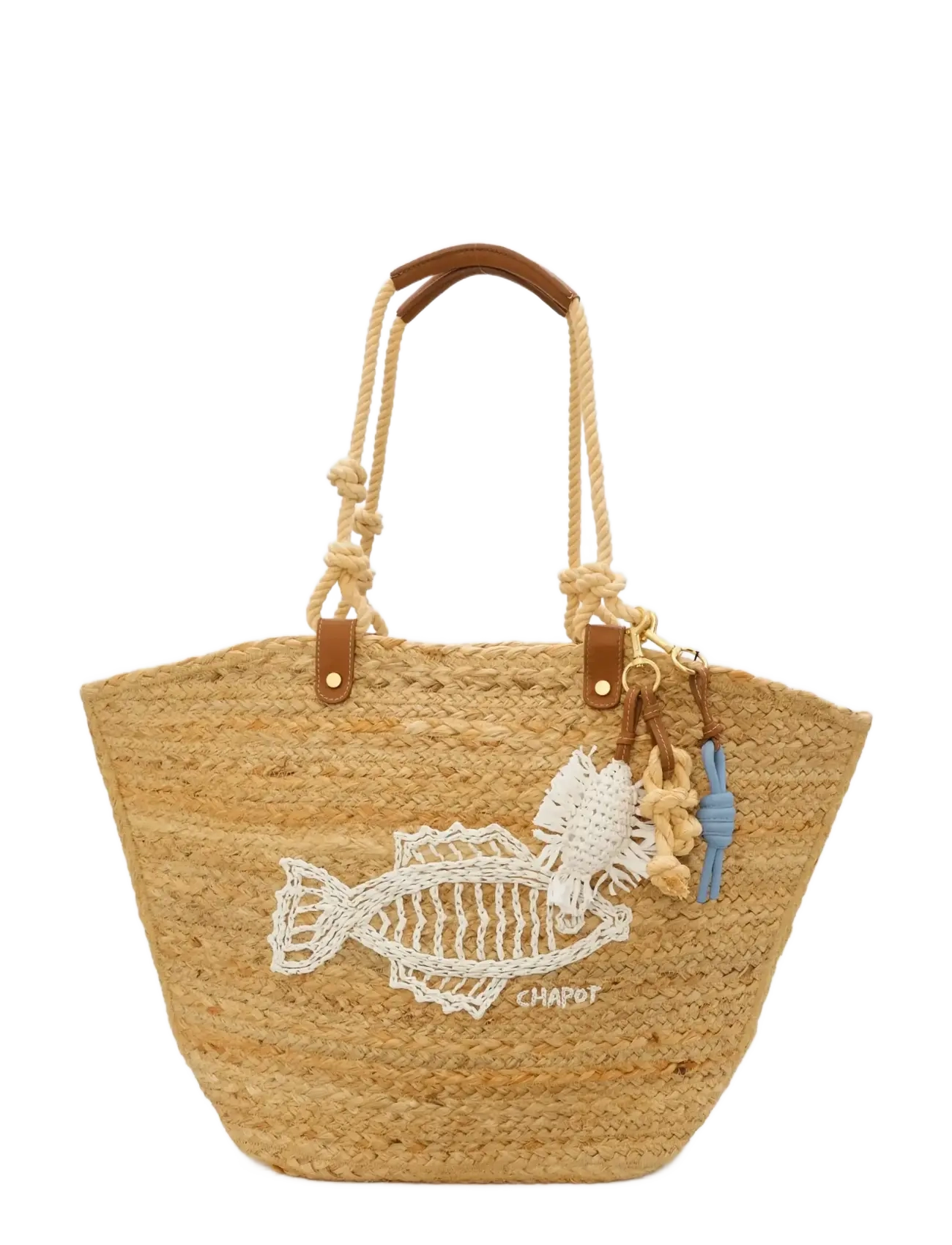 Fabienne Chapot Nico At Sea Bag - Strandtasker - SAND / beige