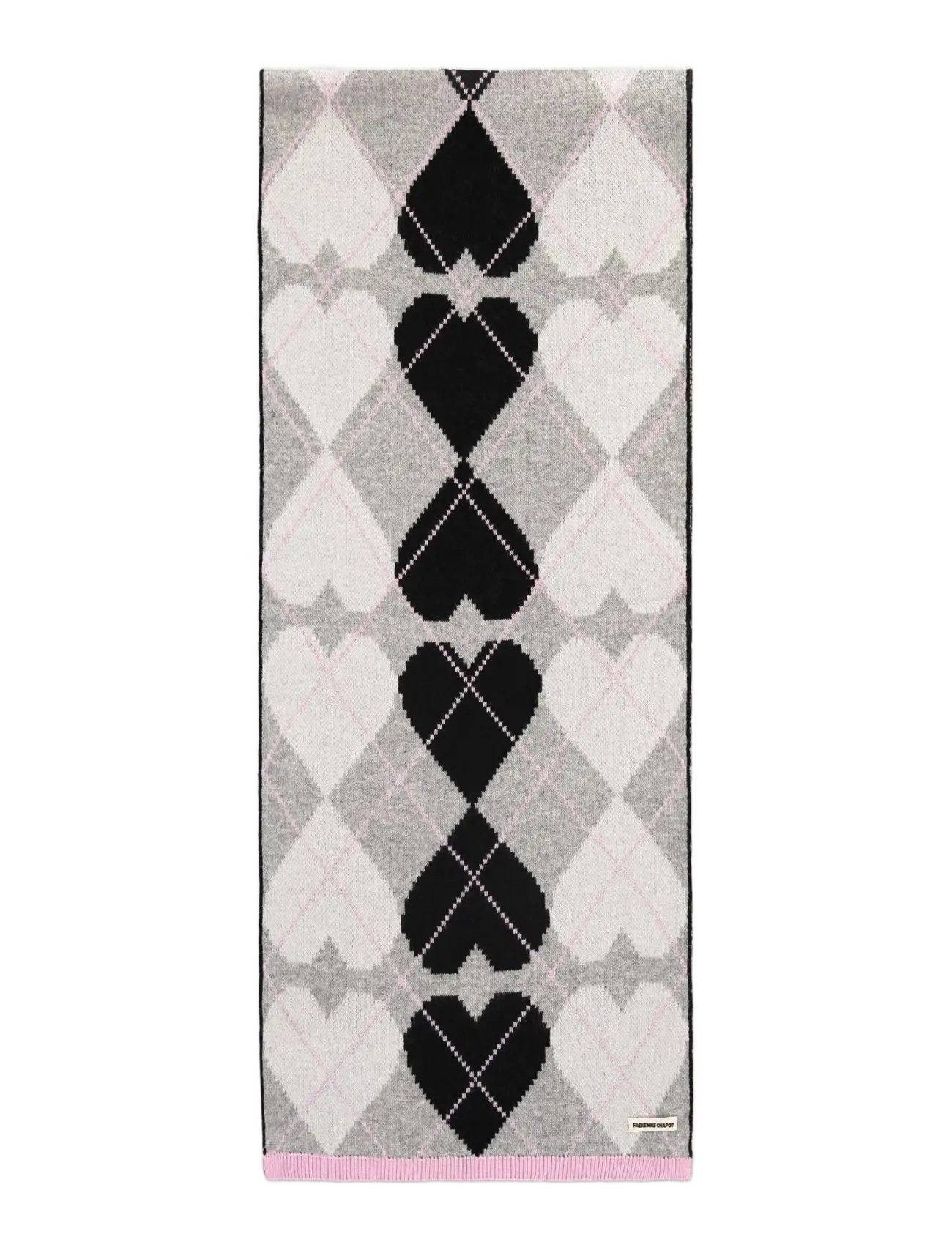 Fabienne Chapot Jamie Scarf - Aksessuaarid - GREY/BLACK / grey