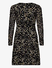 Fabienne Chapot - Flake Dress - ballīšu apģērbs par outlet cenām - black/dijon yellow - 1