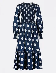 Fabienne Chapot - Flake Dress - midi kjoler - vainly navy/glacier - 0