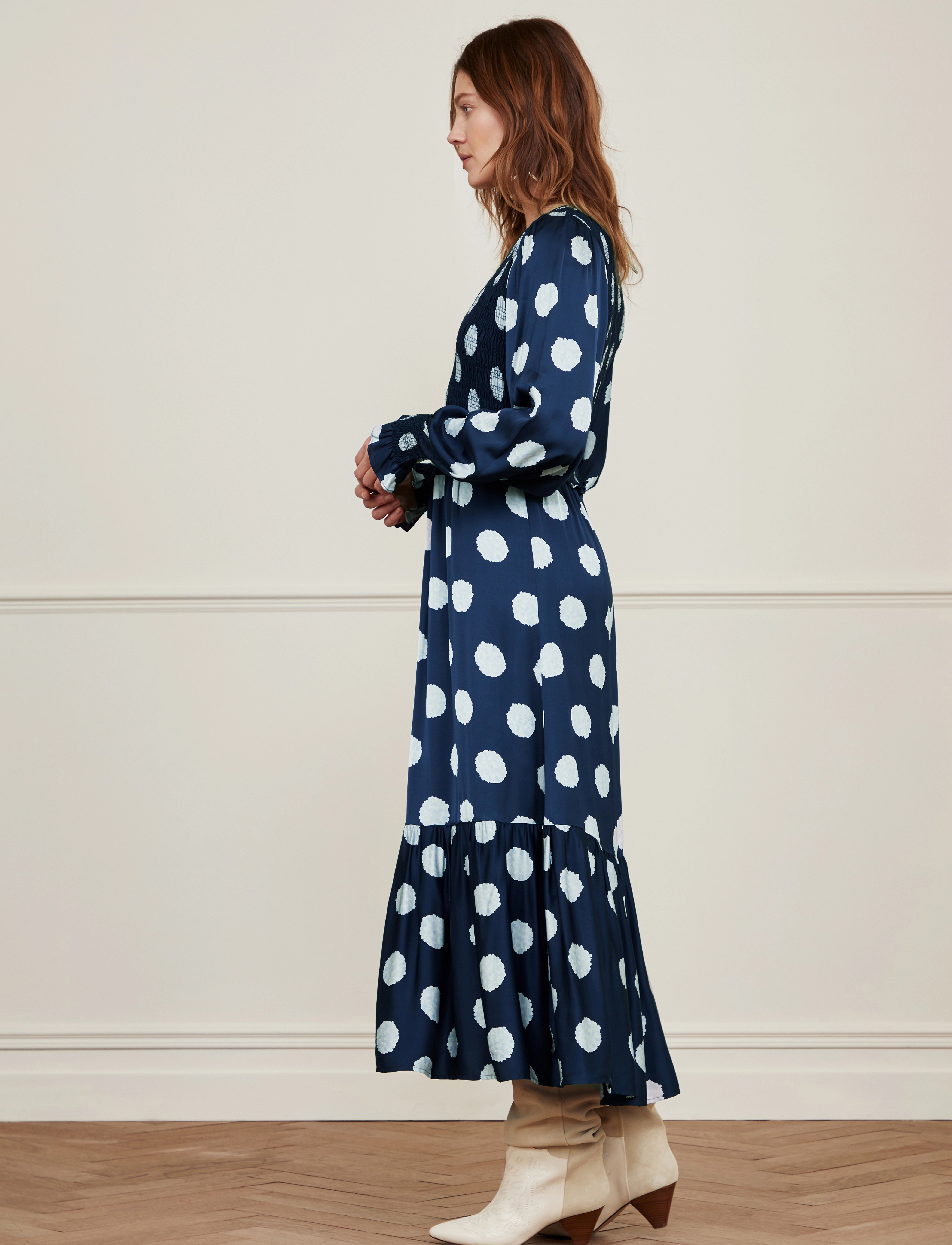 Fabienne Chapot Caro Dress - Klänningar - VAINLY NAVY/GLACIER / navy