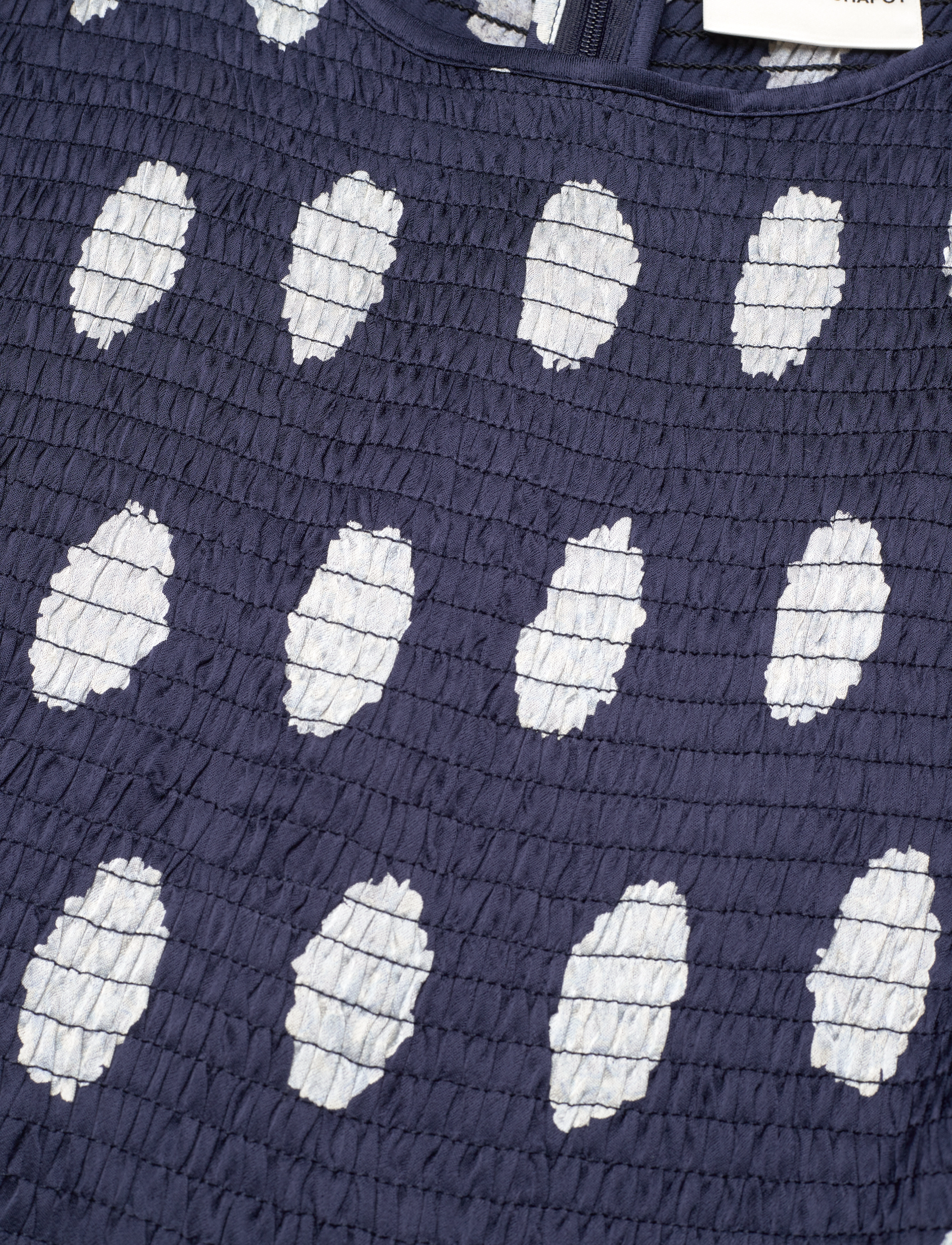 Fabienne Chapot - Flake Dress - slå-om-kjoler - vainly navy/glacier - 5