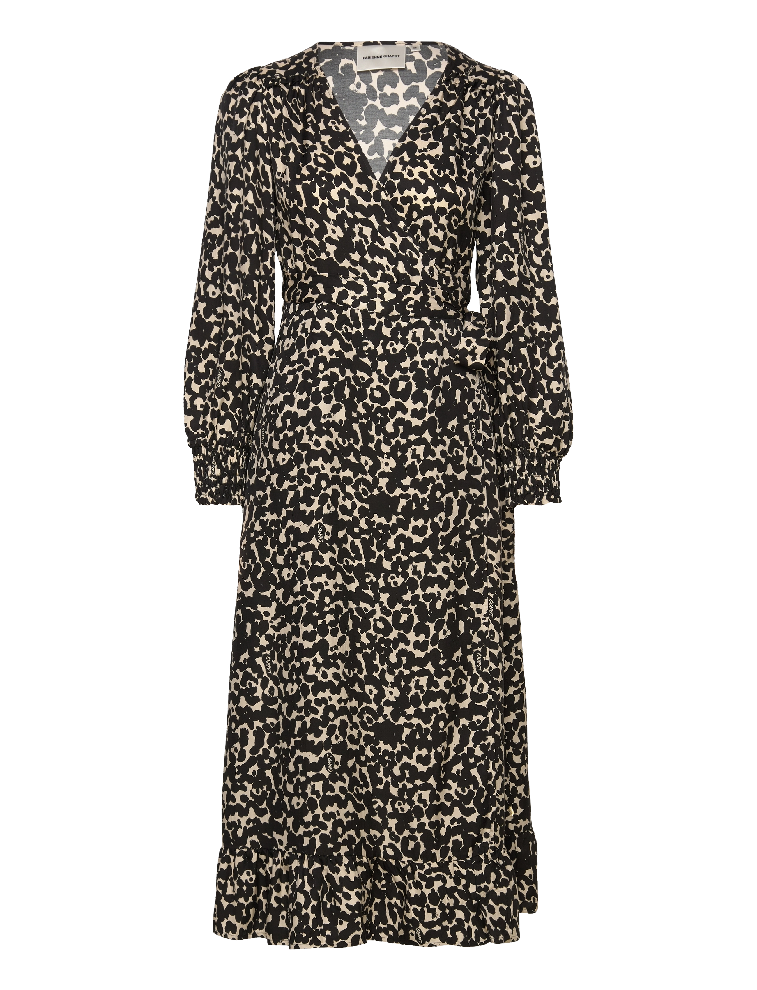 Fabienne Chapot Natalia dress - Fabienne Chapot - BLACK/OAT MELANGE / black