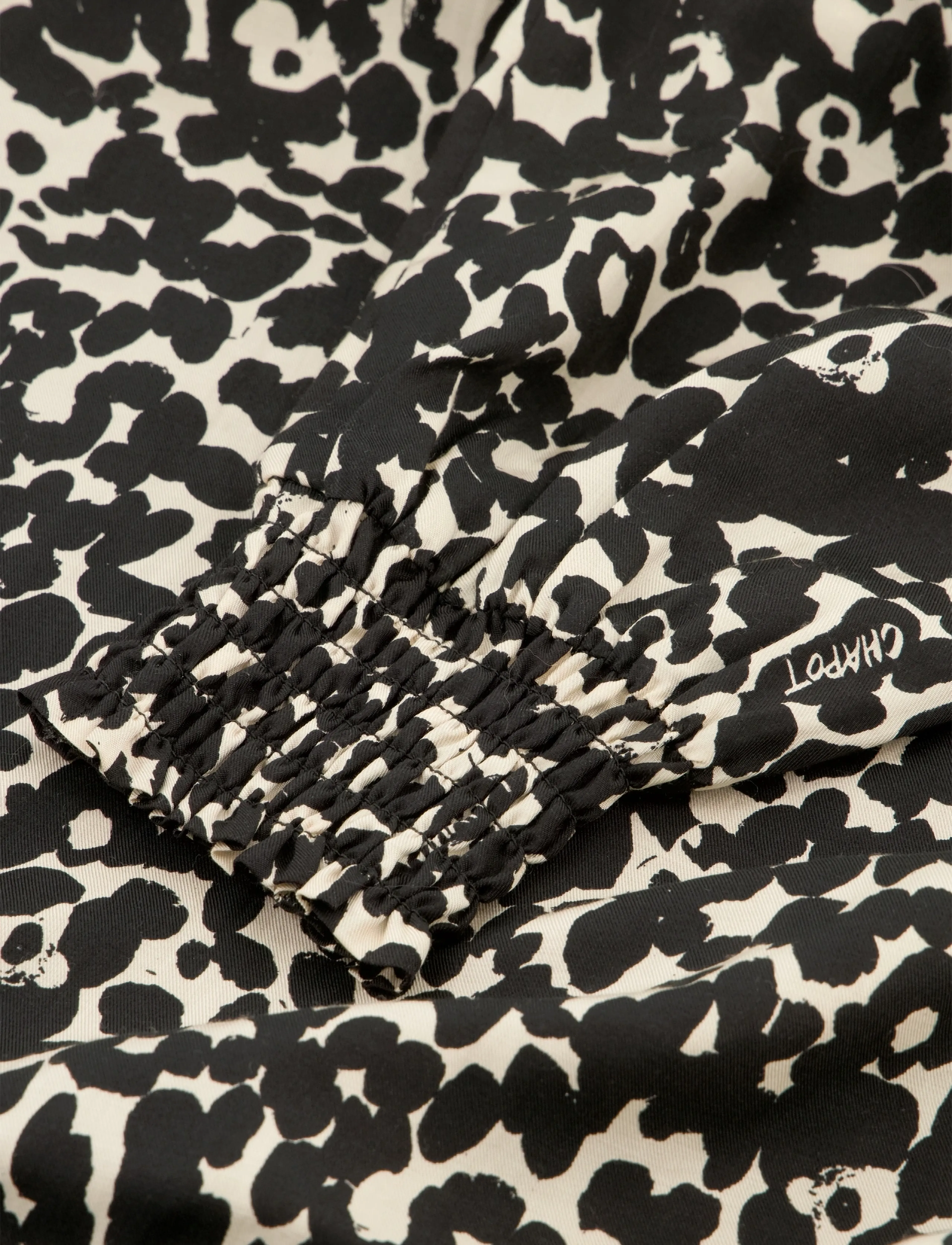 Fabienne Chapot - Bella Dress - slå-om-kjoler - black/oat melange - 2