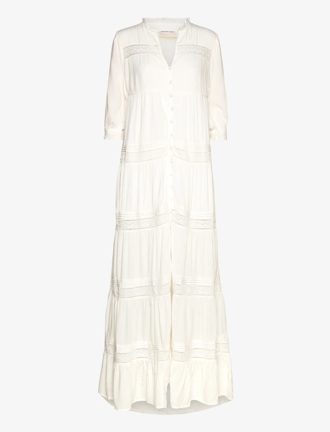 Fabienne Chapot - Natalia dress - midi jurken - cream white - 0