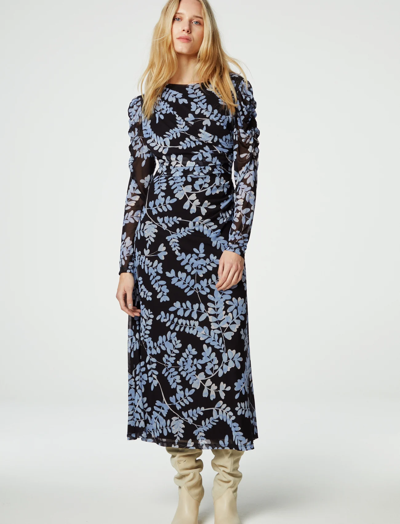 Fabienne Chapot - Bella - maxi dresses - black/cornflower blu - 0