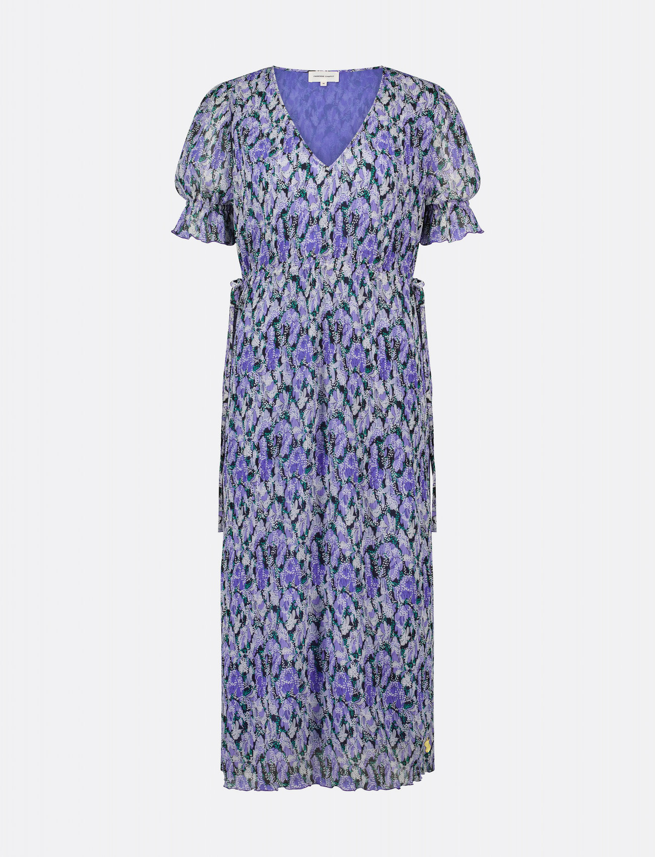 Fabienne Chapot - Pauline Dress - summer dresses - poppy purple/cream w - 3