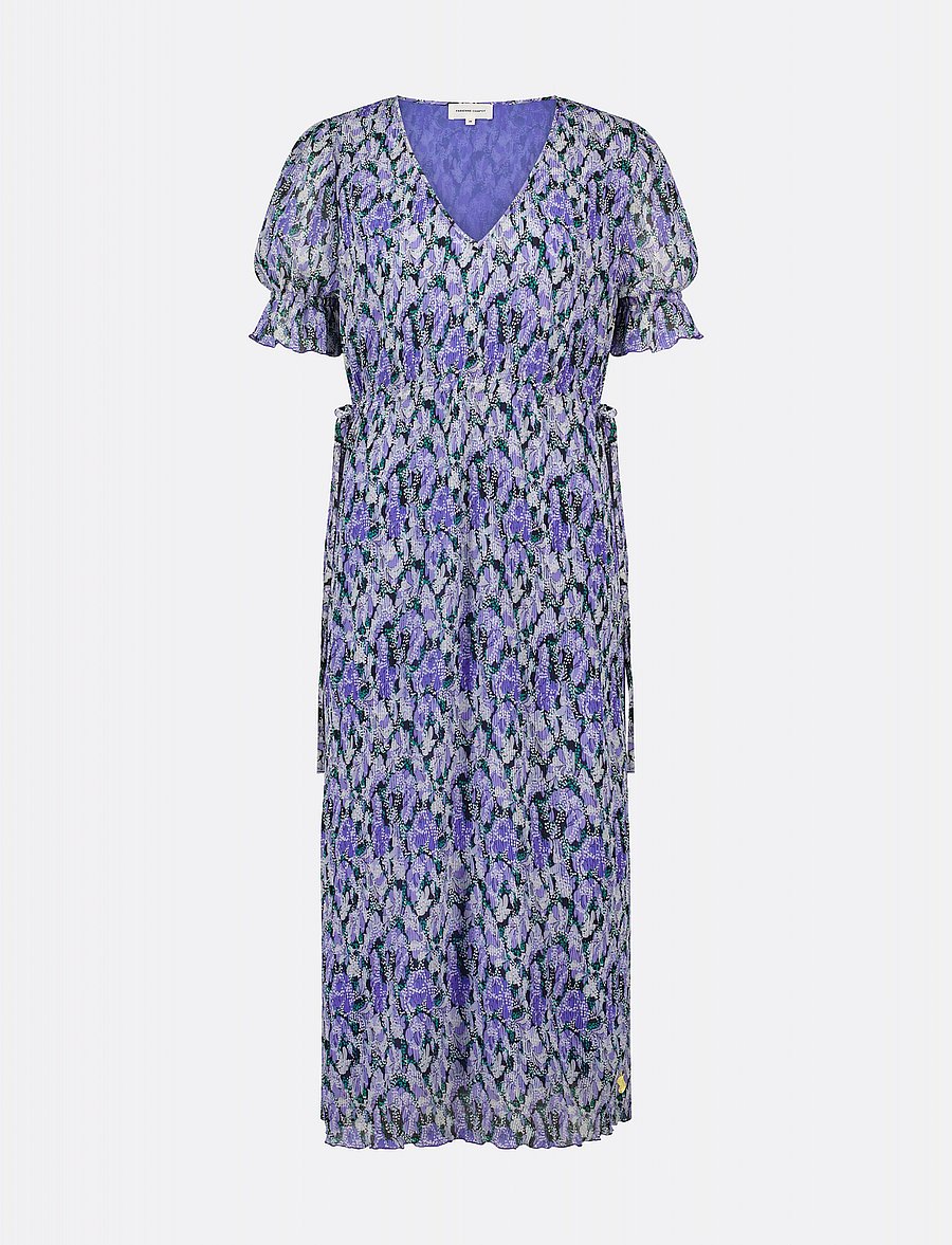Fabienne Chapot - Pauline Dress - robes d'été - poppy purple/cream w - 3