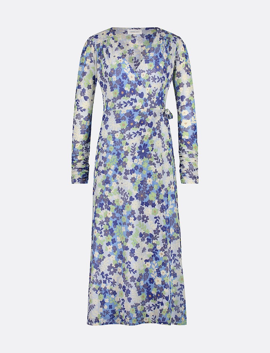 Fabienne Chapot - Natalie dress - riad blue/holy guaca - 1