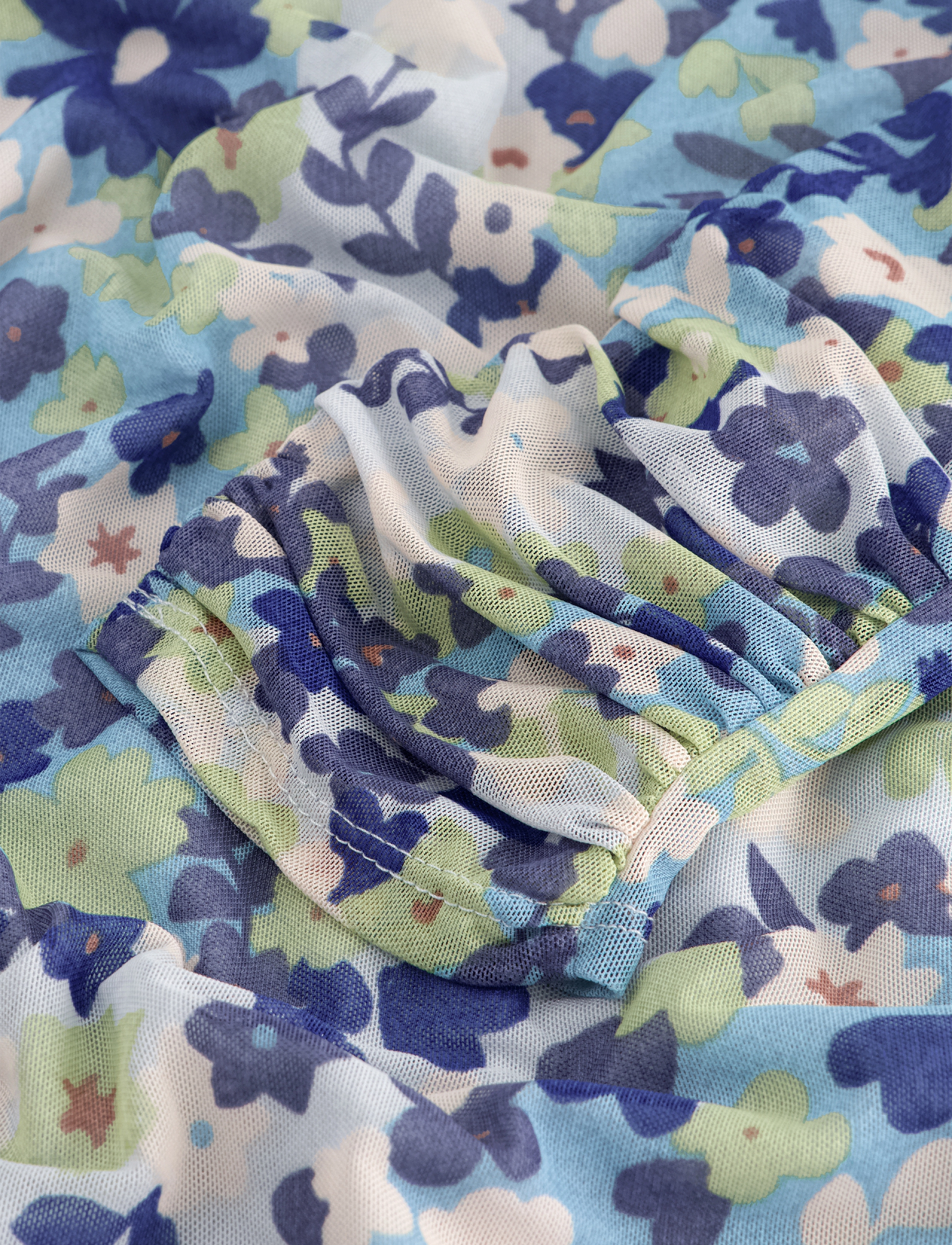 Fabienne Chapot - Natalie dress - riad blue/holy guaca - 2
