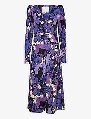 Fabienne Chapot - Vera LS Dress - maxi dresses - black/bluemsbury - 0