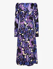 Fabienne Chapot - Vera LS Dress - ballīšu apģērbs par outlet cenām - black/bluemsbury - 1