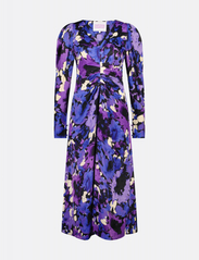 Fabienne Chapot - Vera LS Dress - ballīšu apģērbs par outlet cenām - black/bluemsbury - 2