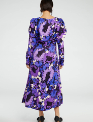 Fabienne Chapot - Vera LS Dress - ballīšu apģērbs par outlet cenām - black/bluemsbury - 4