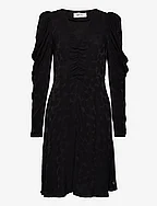 Vera Short Dress - BLACK