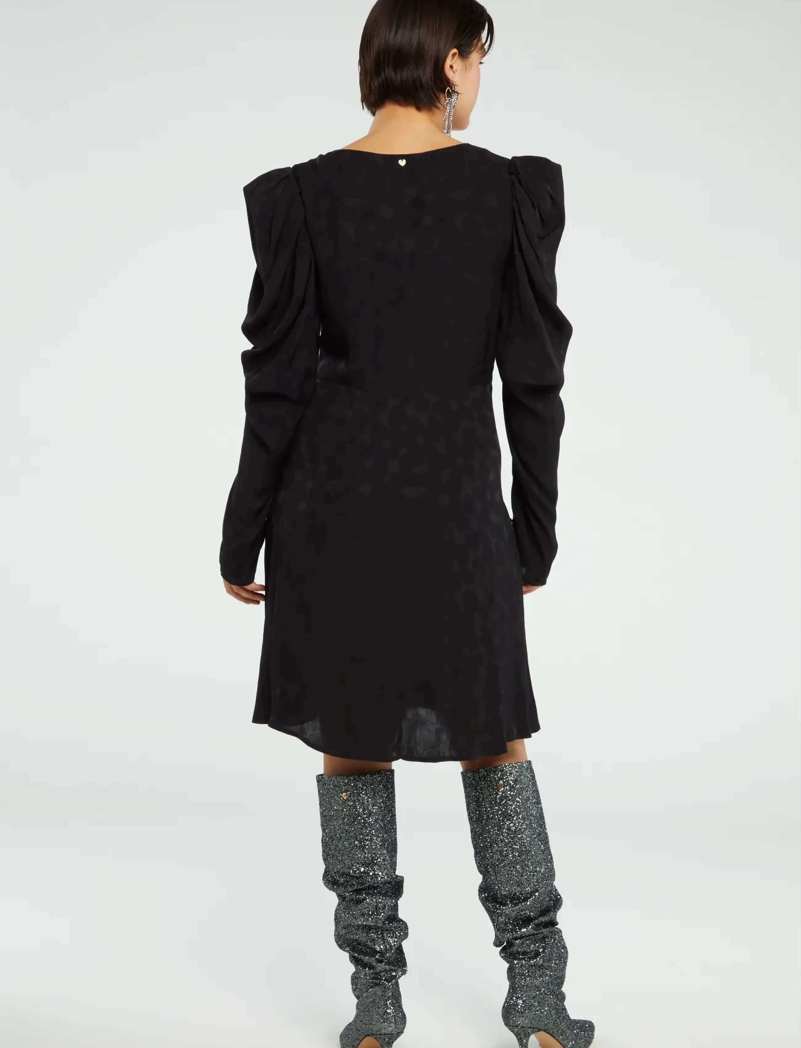 Fabienne Chapot - Vera Short Dress - festtøj til outletpriser - black - 4