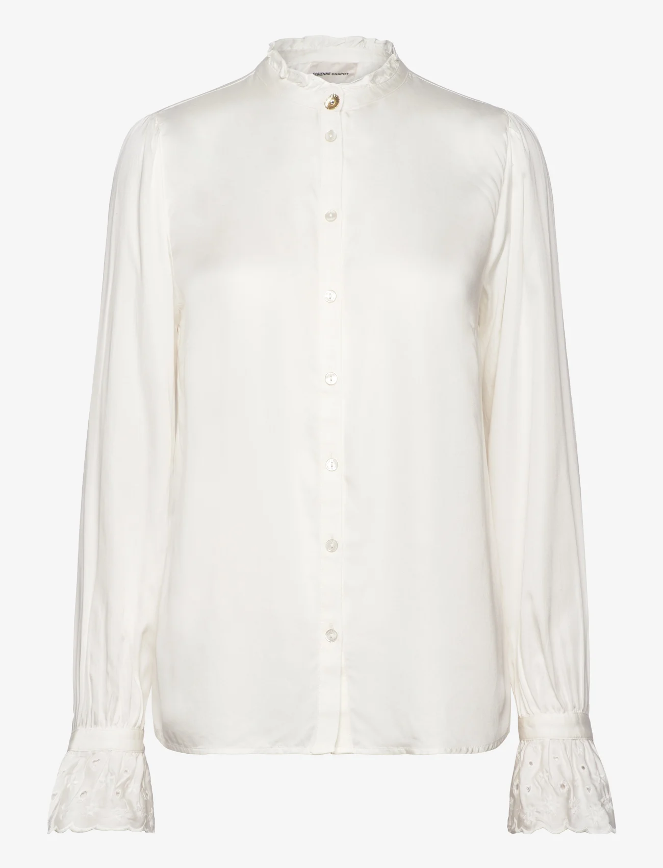 Fabienne Chapot - Baba Blouse - long-sleeved blouses - cream white - 0