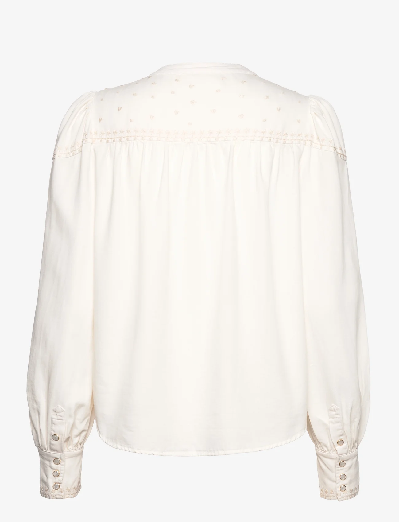 Fabienne Chapot - Baker Blouse - long-sleeved blouses - cream white - 1