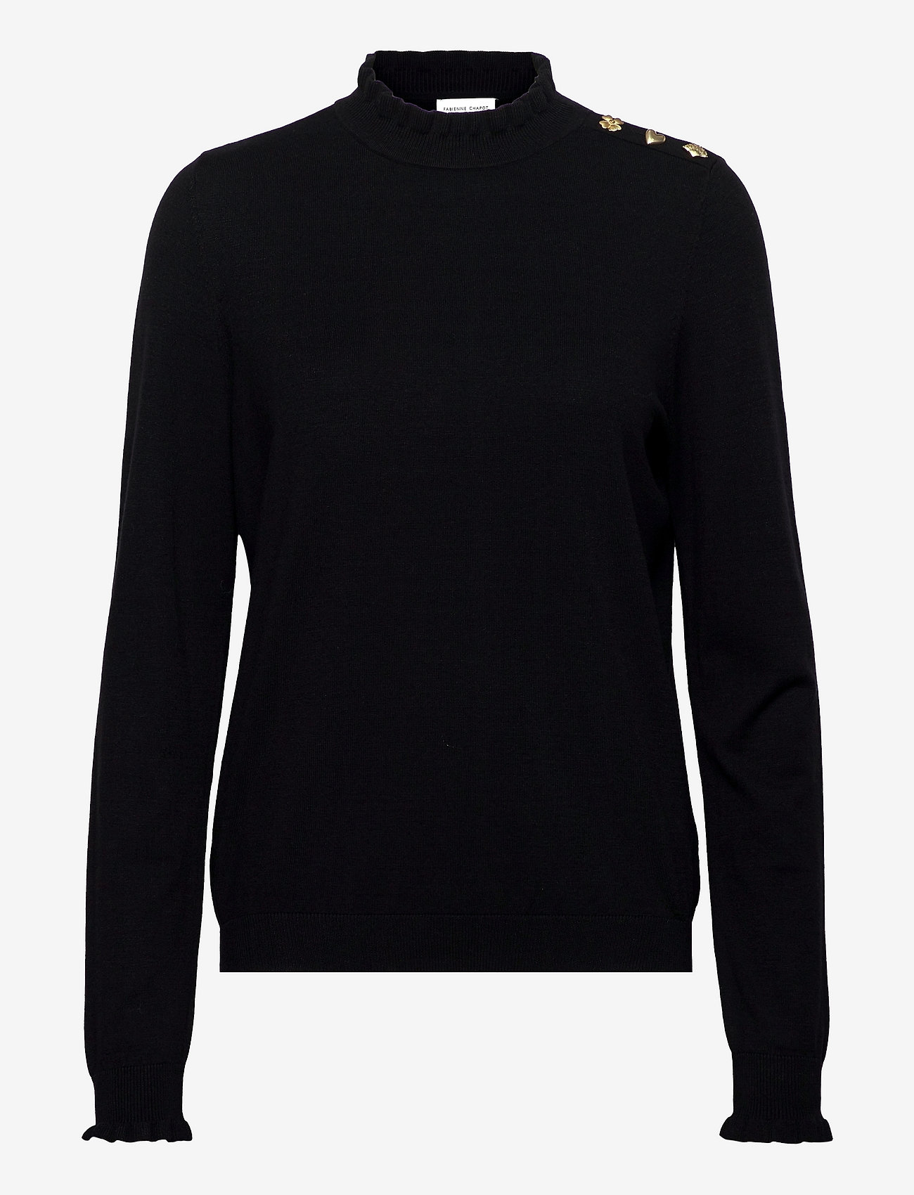 Fabienne Chapot - Molly Frill Pullover - black - 0
